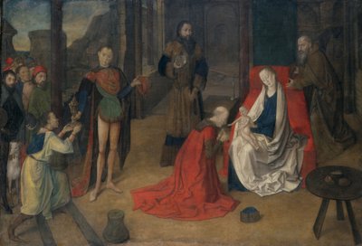 Adorazione dei Magi, 1465 da Joos van Wassenove